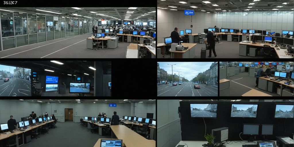 Analogue vs. IP CCTV footage comparison