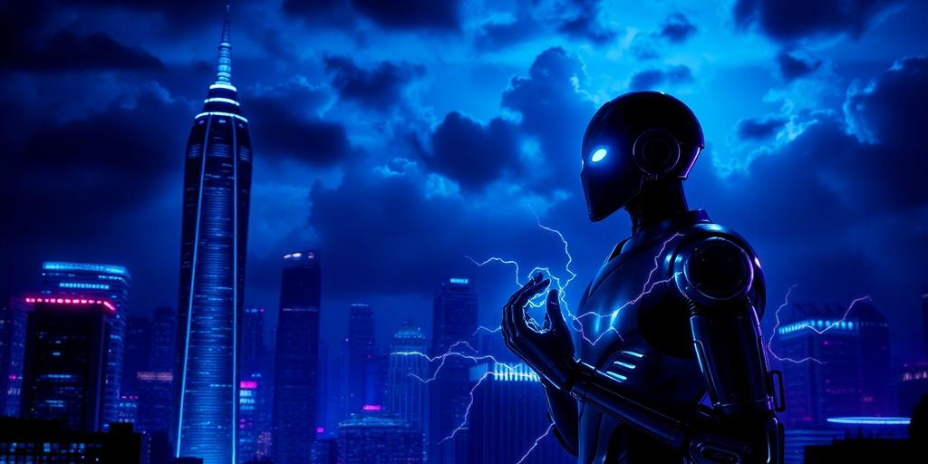 Sci-fi AI visual effects.