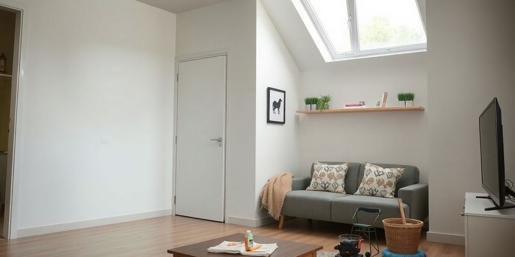 Apartament curat, fara rozatoare, mediu sanatos.