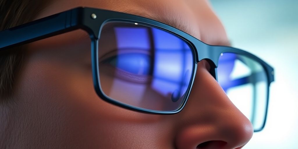Modern smart glasses designed for privacy and security.