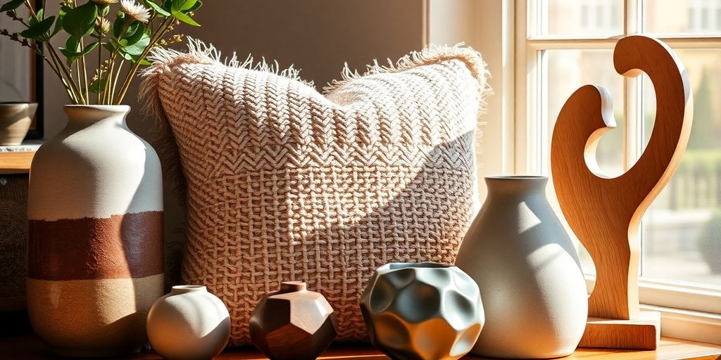 A curated collection of unique home decor items.