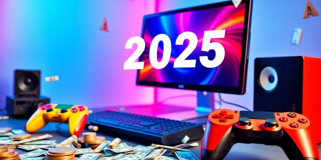 Jeux vidéo et argent réel en 2025.