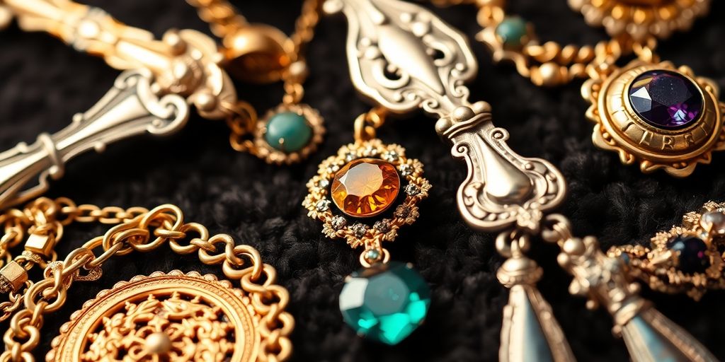 Bijoux, or, argenterie sous lumière douce