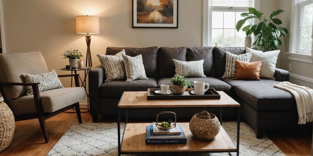 Cozy living room with welcoming decor