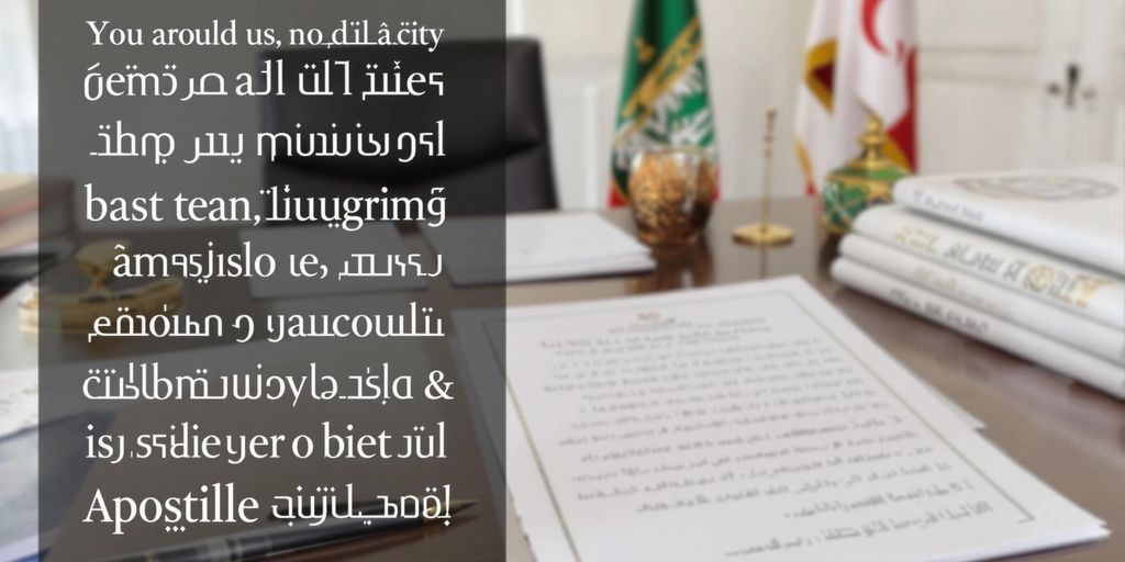 Noter onaylı Arapça tercüme işlemleri ile ilgili görsel.