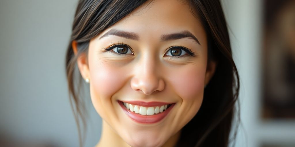 Portrait of Salish Matter smiling brightly.