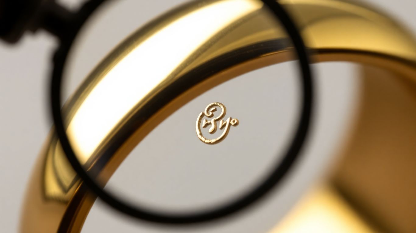 ختم محفور على خاتم من الذهب