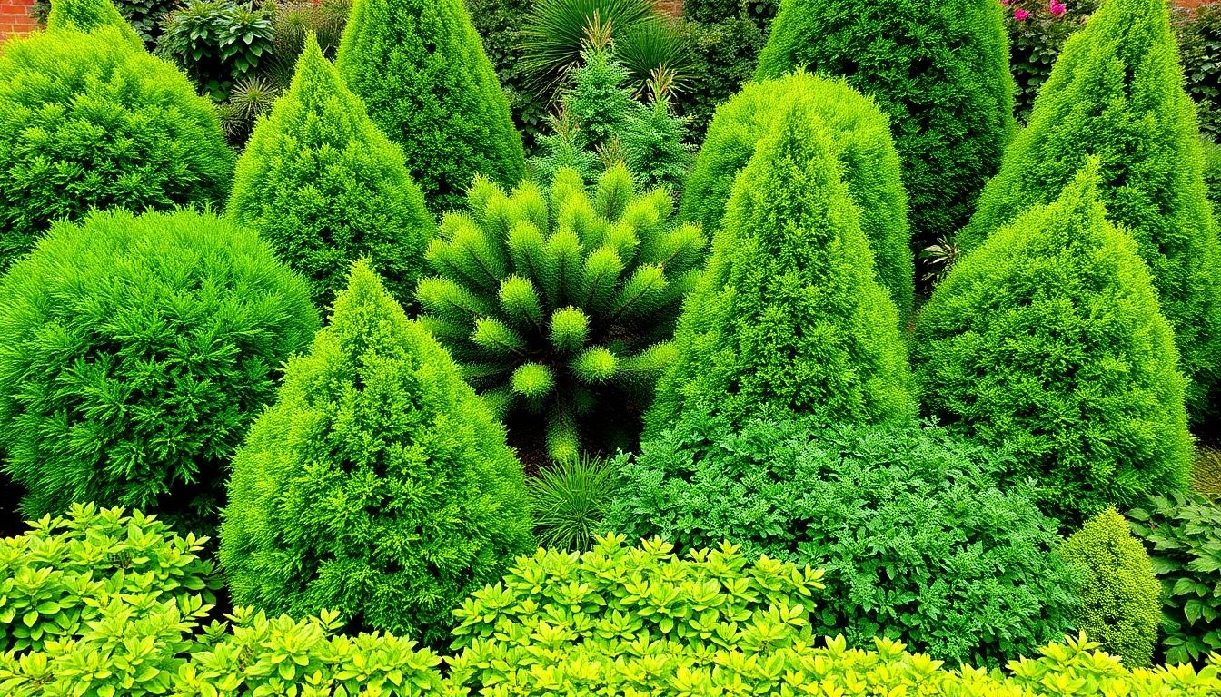 Lush shrubs in a vibrant London garden.