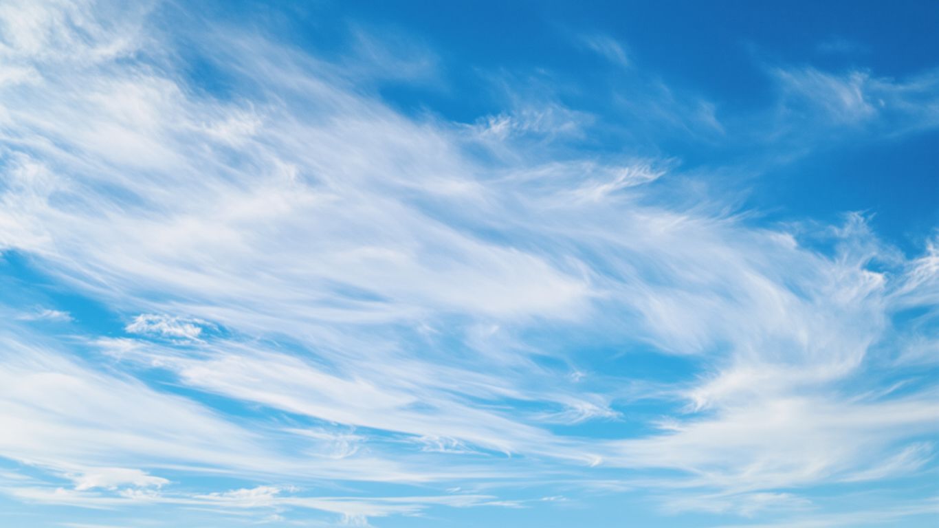 Jenks Oklahoma sky with clouds and sunlight.
