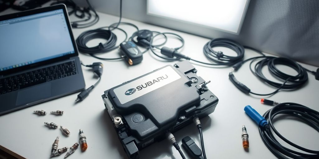 Subaru parts and tuning tools.