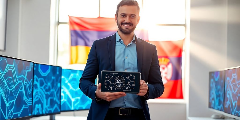 Srpski preduzetnik i AI inovacije.