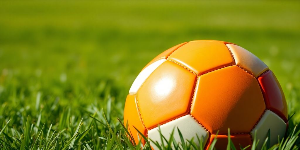 A ripper soccer ball ready for a kickabout.