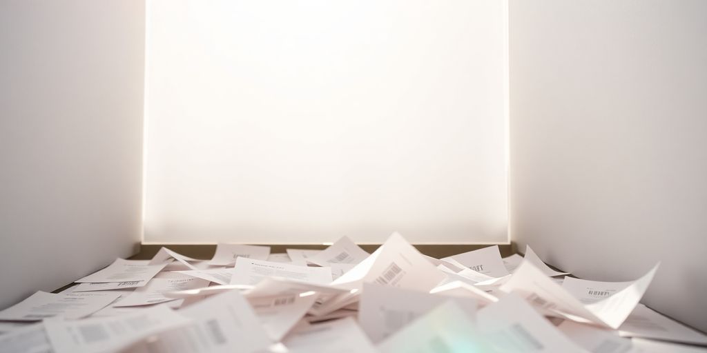 Australian ballot box with Australian flag.