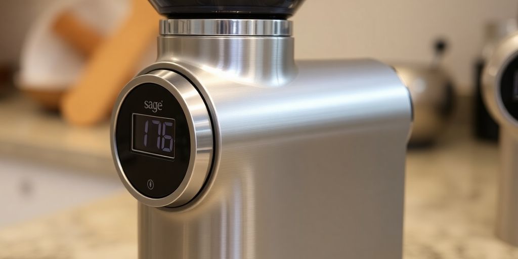 Sage Smart Grinder Pro coffee grinder.