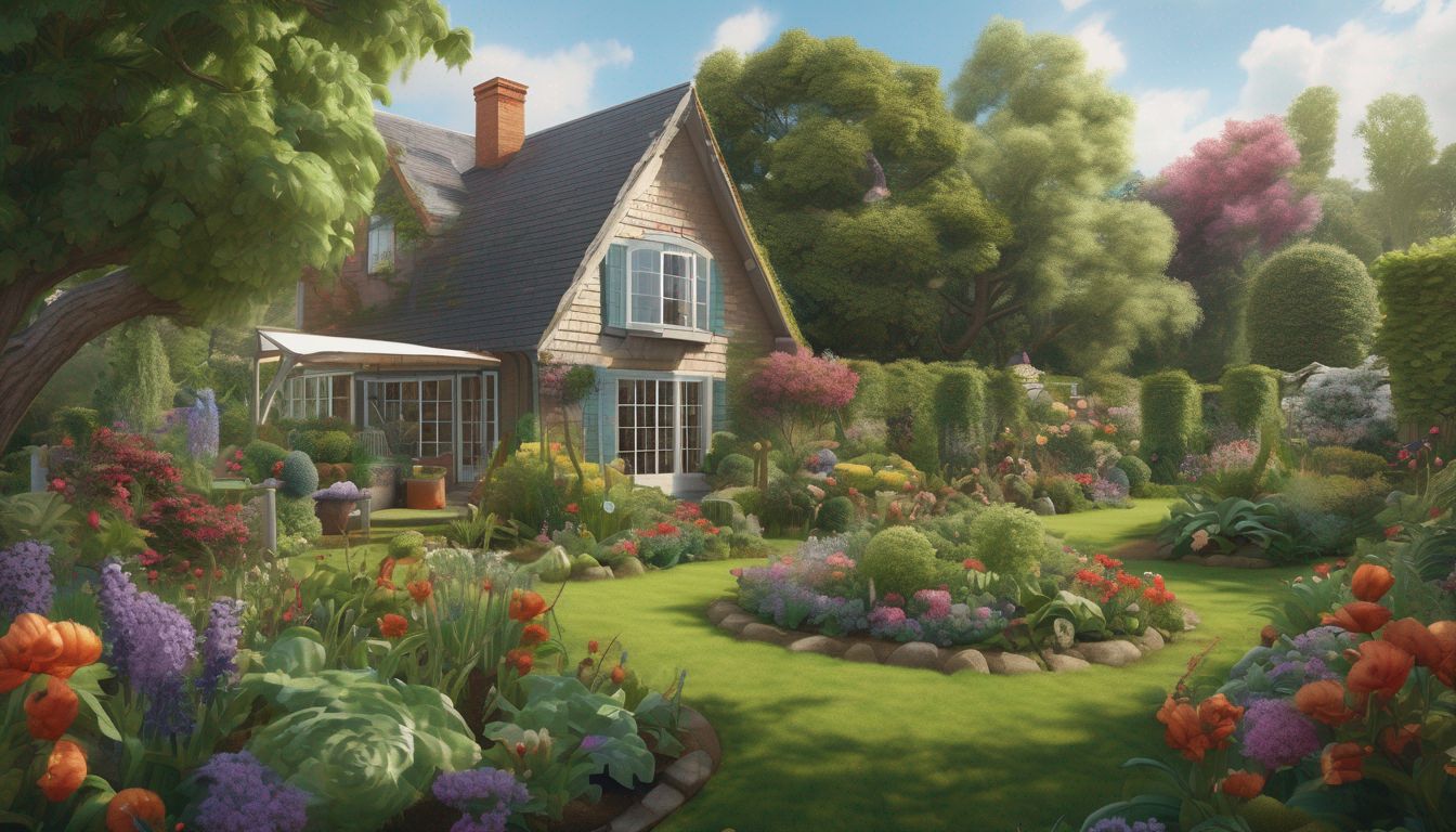 organic pest control in a garden