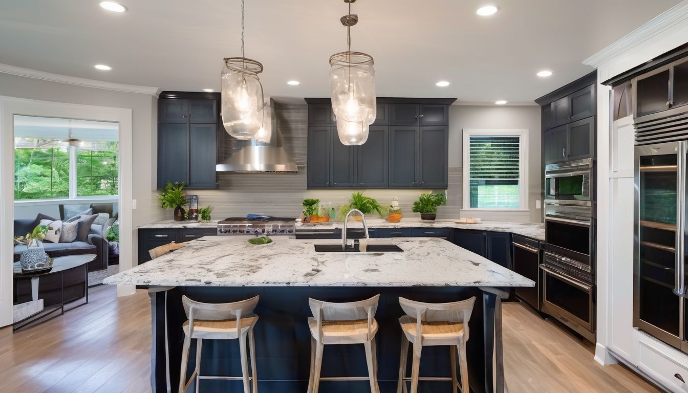 modern kitchen renovation