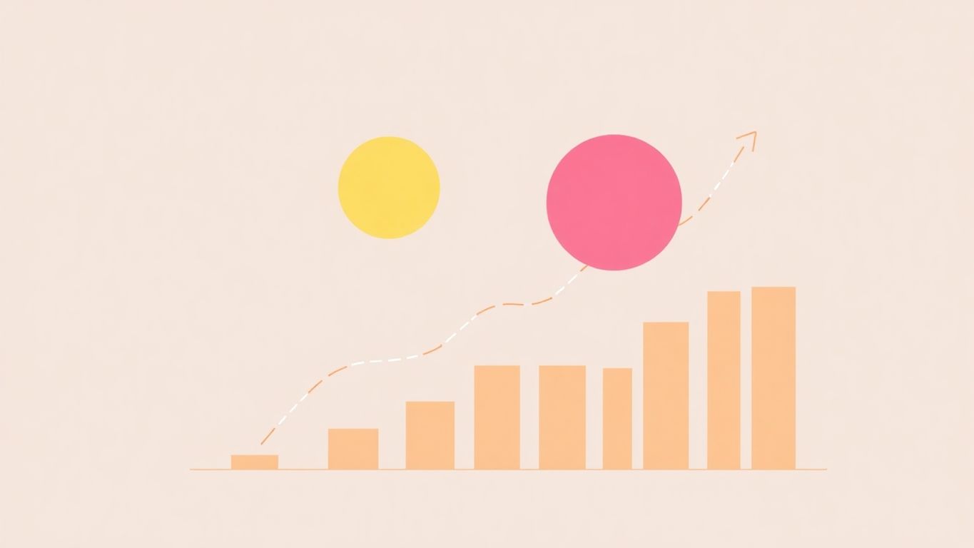 Illustrasjon av markedsplanlegging og vekst