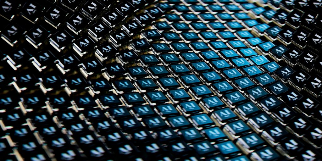 A close up view of a blue and black fabric
