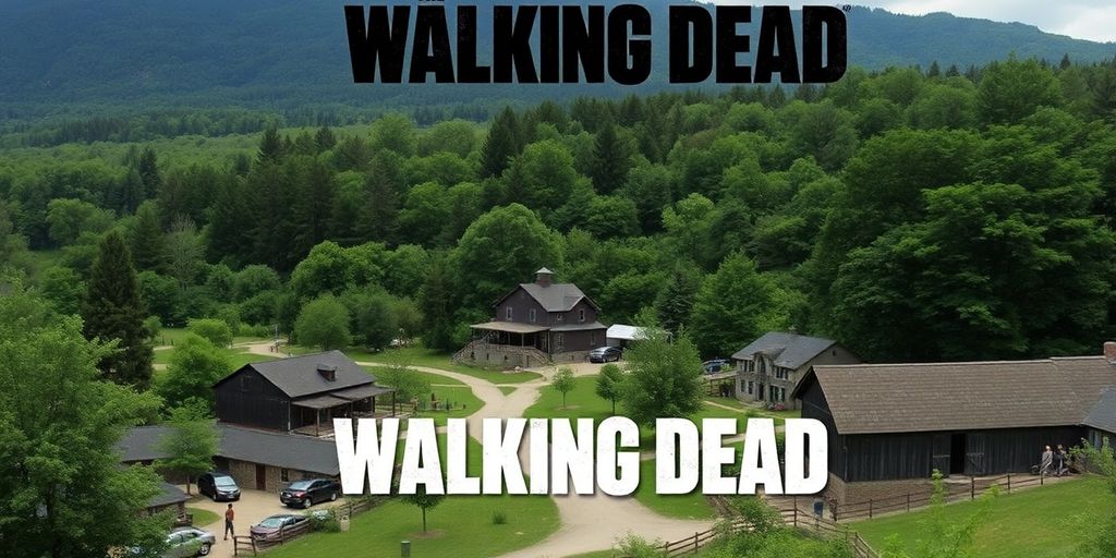 Scenic location from The Walking Dead filming sites.