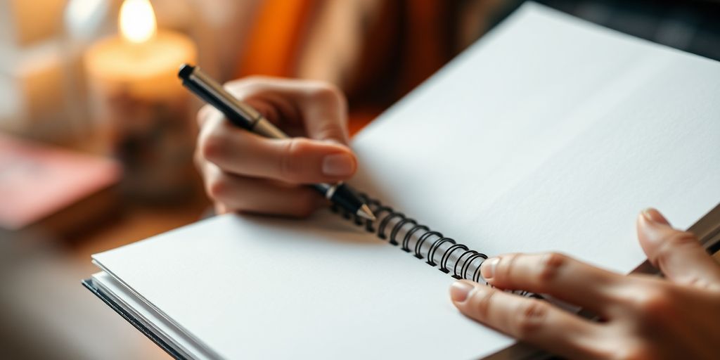 Student pondering dissertation topic, surrounded by books.