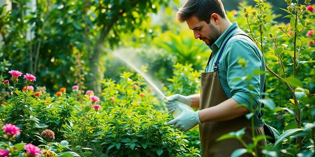 Dezinsecție ecologică în grădină, soluții naturale aplicate.