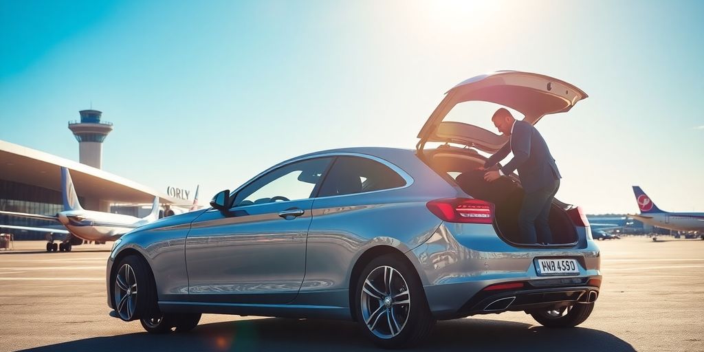 Voiture de location moderne Orly