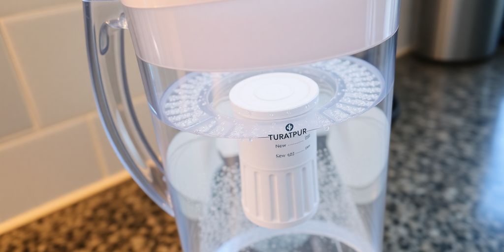 Turapur water pitcher filter replacement.