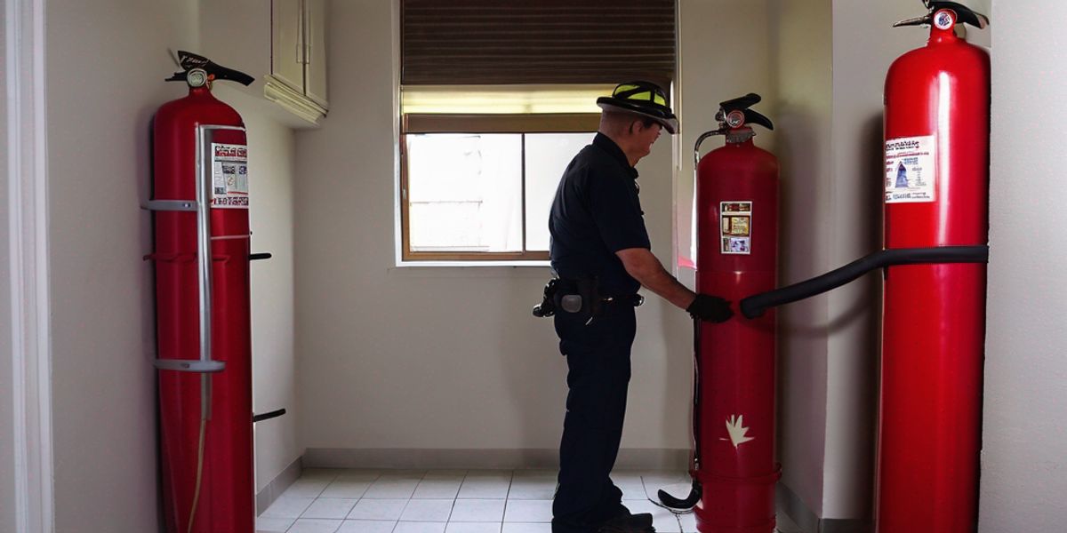 ביקורת מטף בבניין משותף