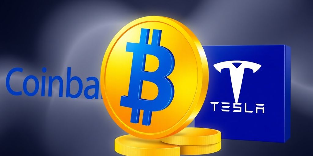 Coinbase Surpasses Tesla in Bitcoin Holdings, Securing Top 10 Spot post image