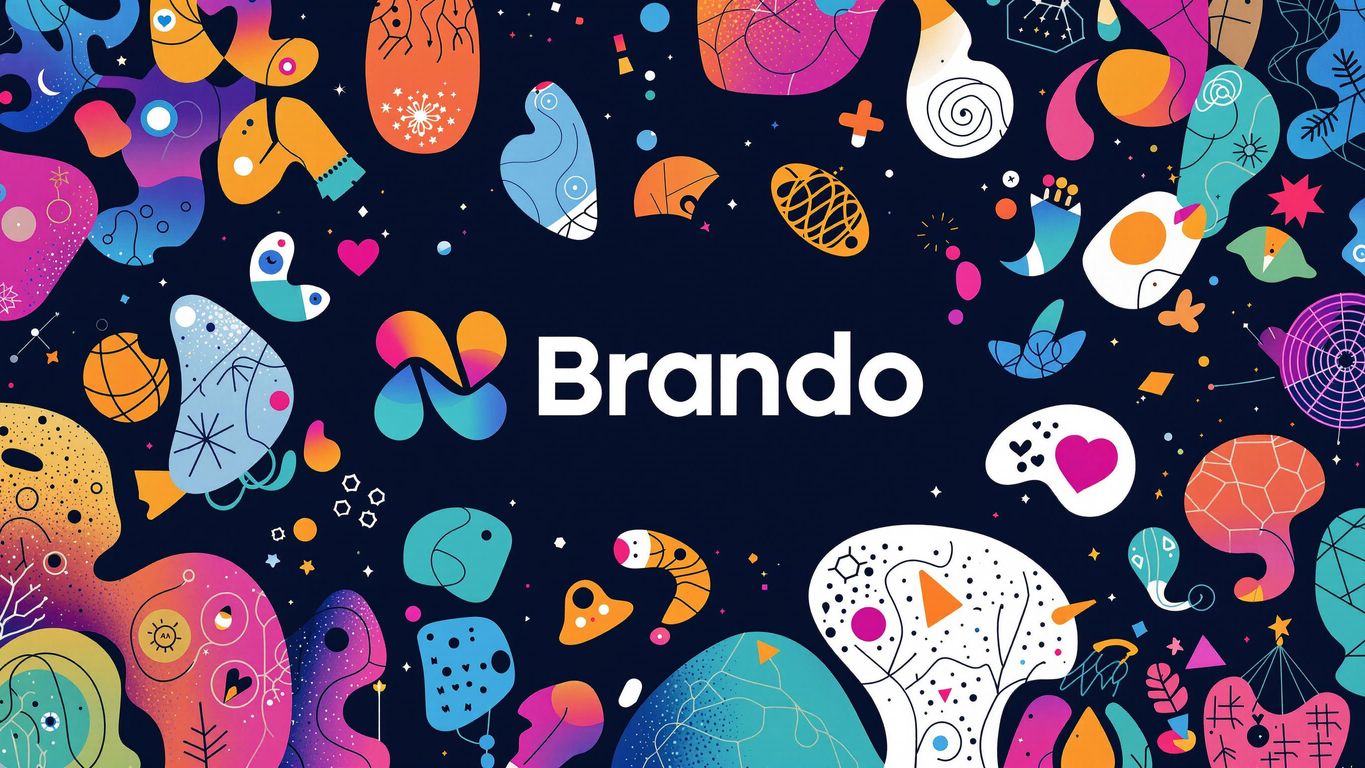 Fargerik og kreativ logo som reflekterer merkevaren.