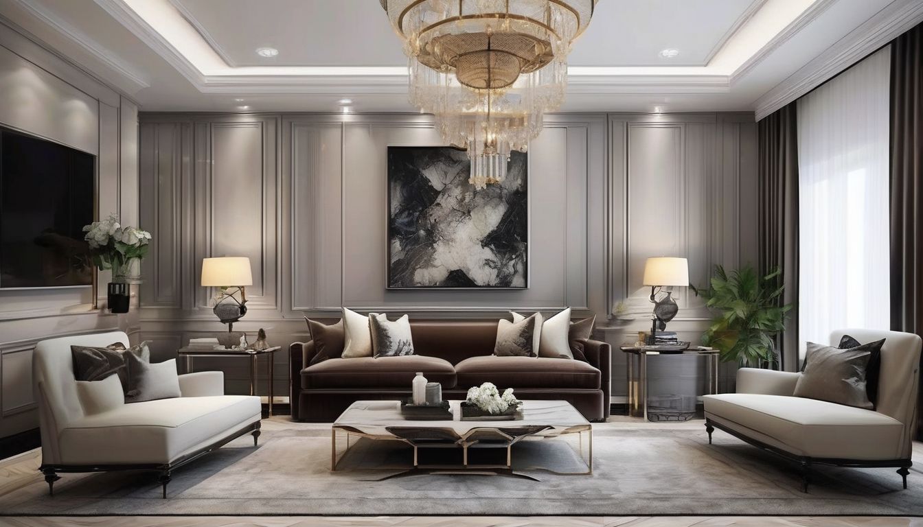 symmetrical stylish home decor