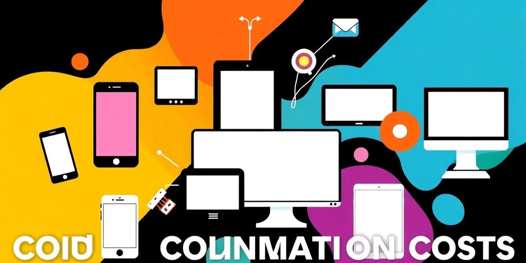 Appareils de communication modernes et variés.