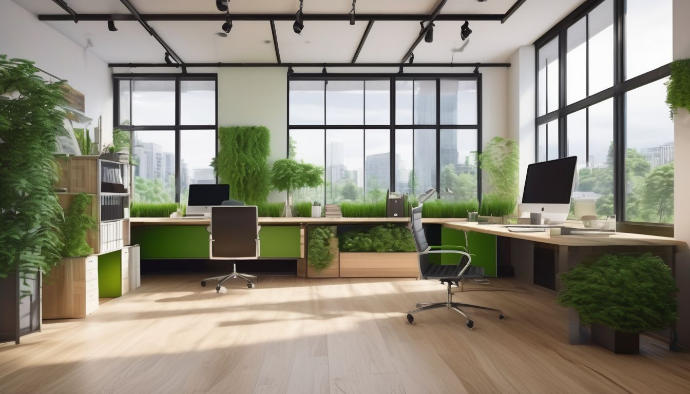 modern eco-friendly office