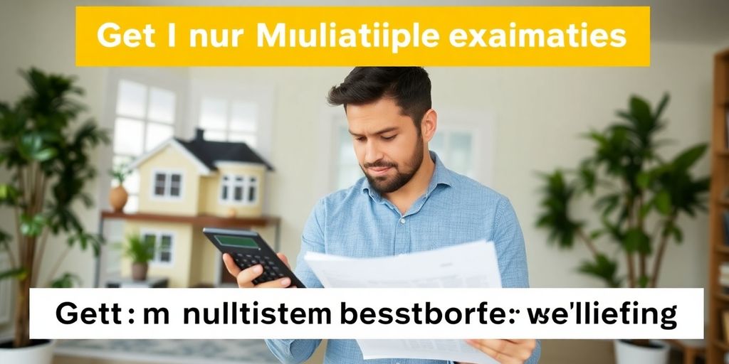 Expert évaluant une propriété pour estimation.