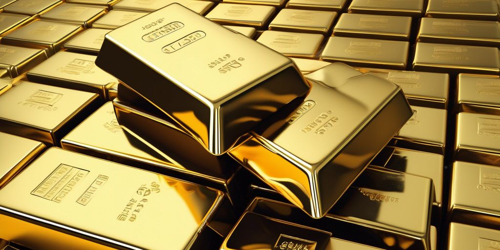 gold bars and global financial markets