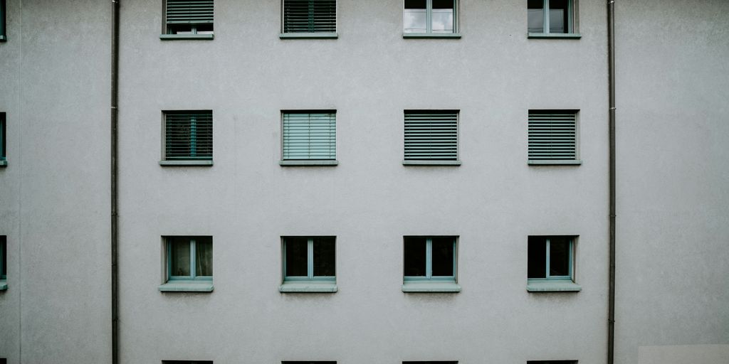 gray painted building