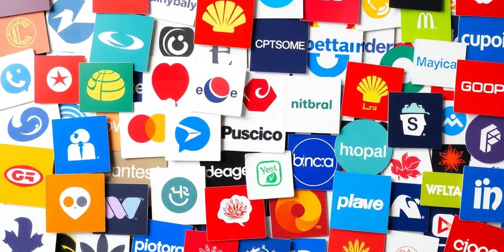Brand logos connecting for partnership success.
