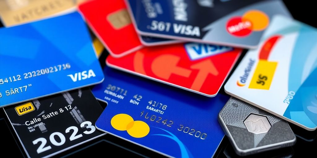 Various payment methods for online shopping.