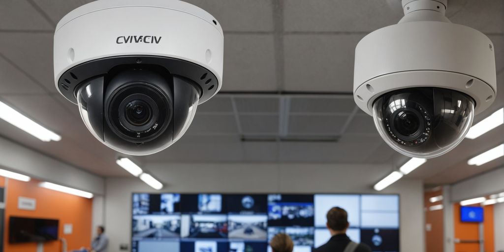 Analogue and IP CCTV cameras comparison