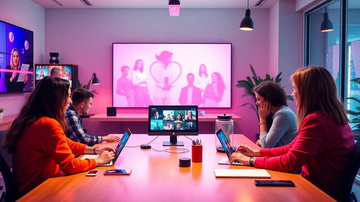 Photographic representation of TikTok ad automation tools.