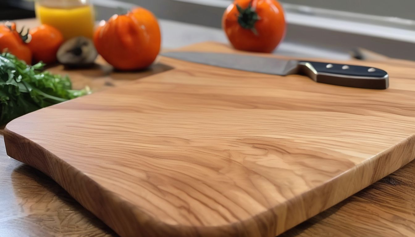 beginner woodworking project making wooden cutting board