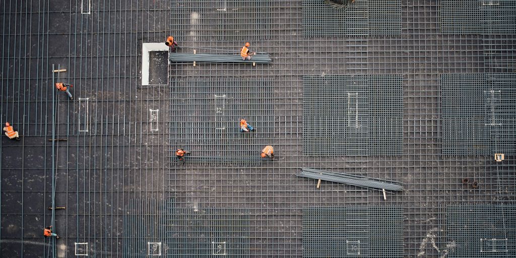 aerial photo of people in park at daytime