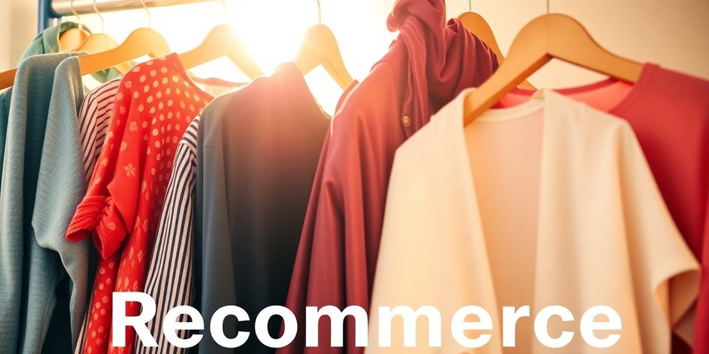 Sustainable shopping, reimagined fashion, circular economy.