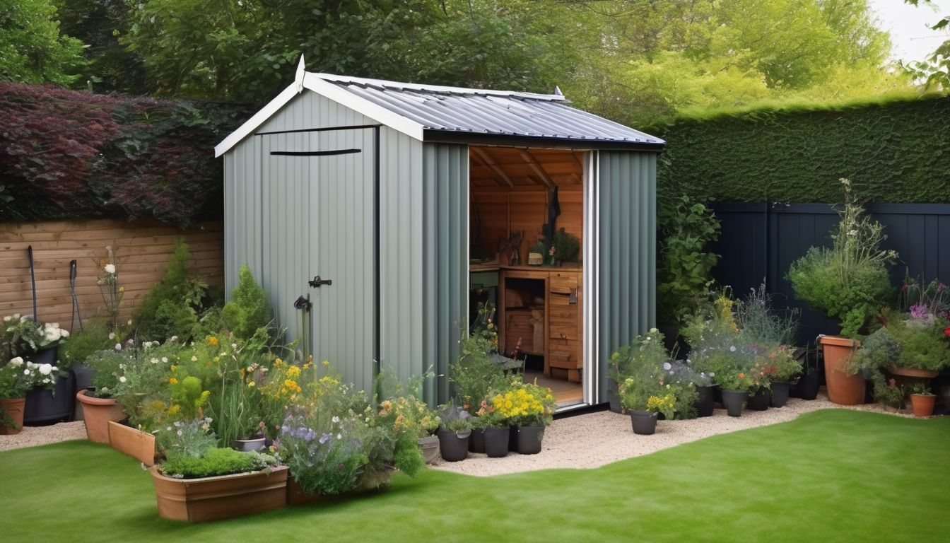 garden shed in London