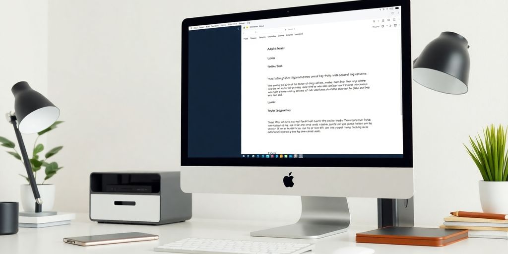 Professional Apple Mail setup for creating email signatures.