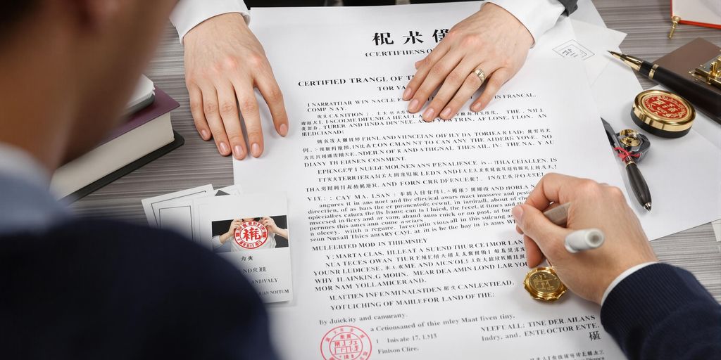 Çince noter onaylı tercüme hizmeti ile ilgili görsel.
