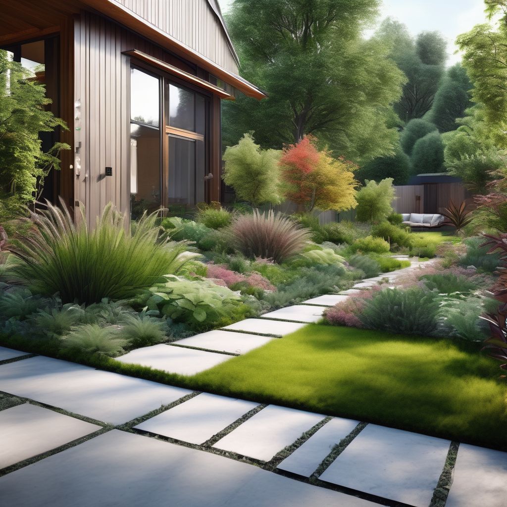 sustainable landscape design beautiful garden