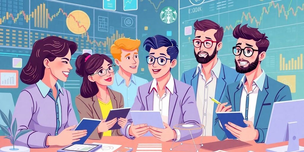 New investors engaged in stock trading with digital tools.