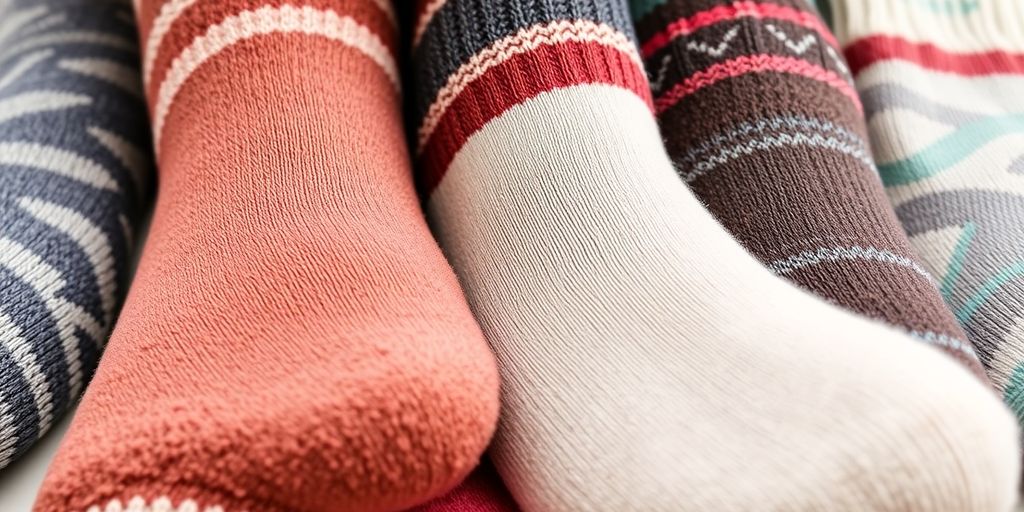 Colorful plus size diabetic socks for ultimate foot comfort.