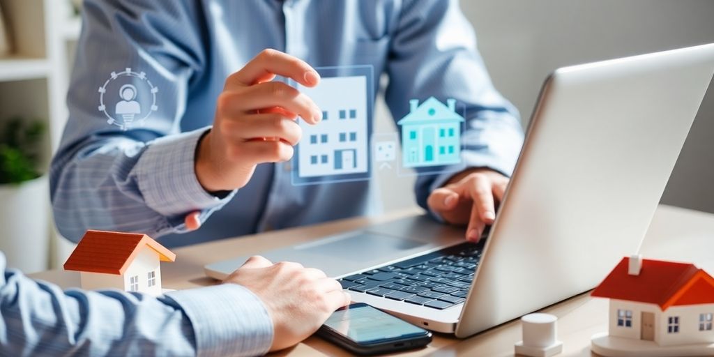Digital property management with modern tools.